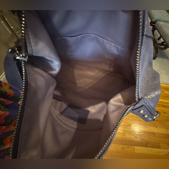 Coach - Medium Ashley Satchel - Subtle Purple Shimmer, 2011 F15445 - Picture 8 of 12